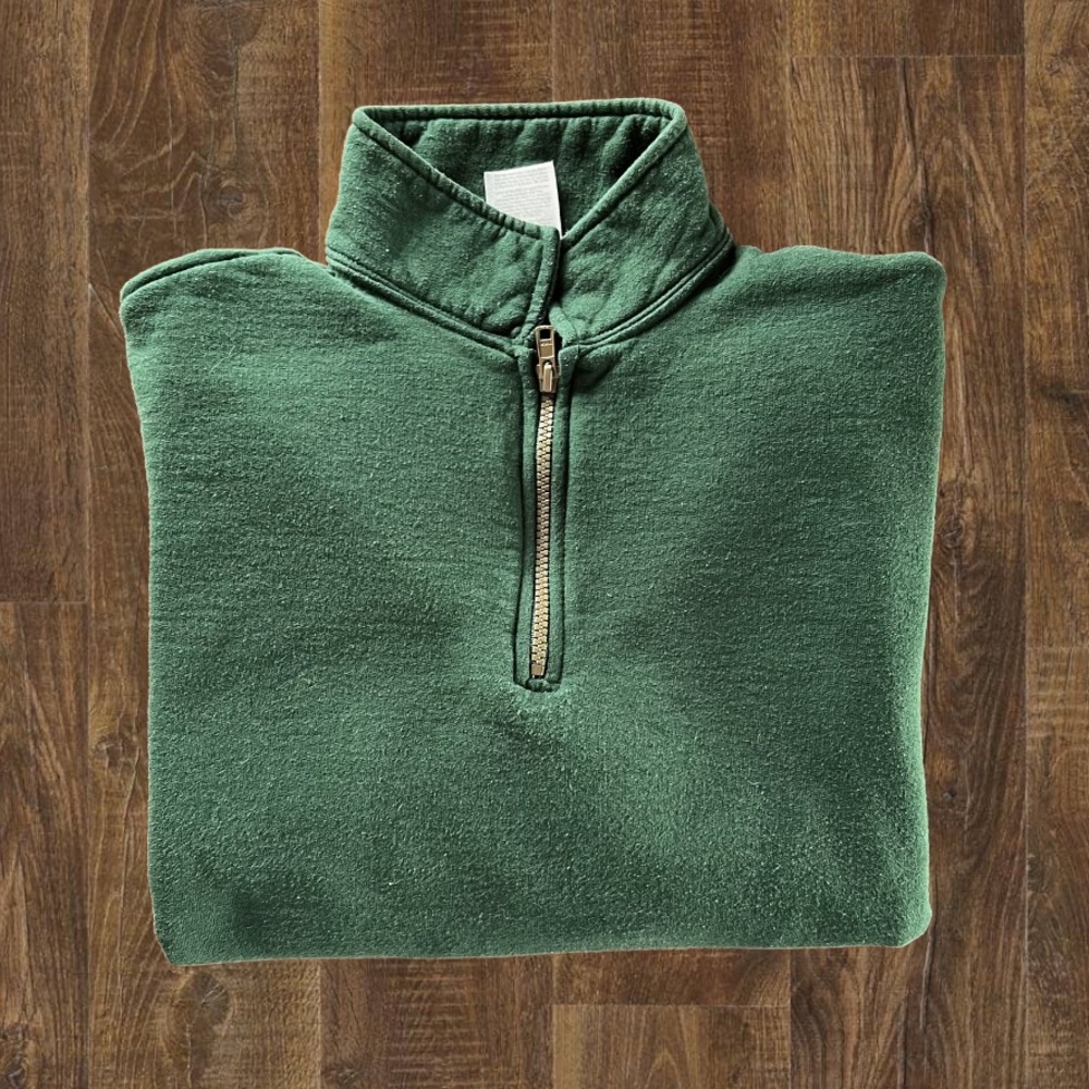 Vintage Jerzees Quarter Zip